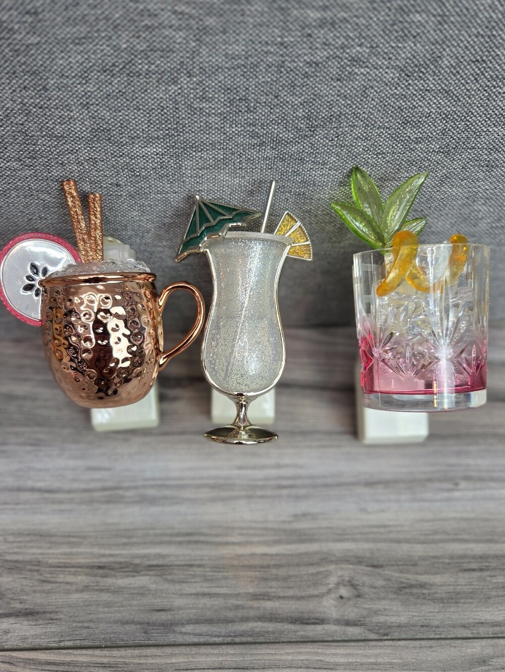Bath & Body Works Cocktail & Drink Wallflower Plug-In Holders – Set of 3